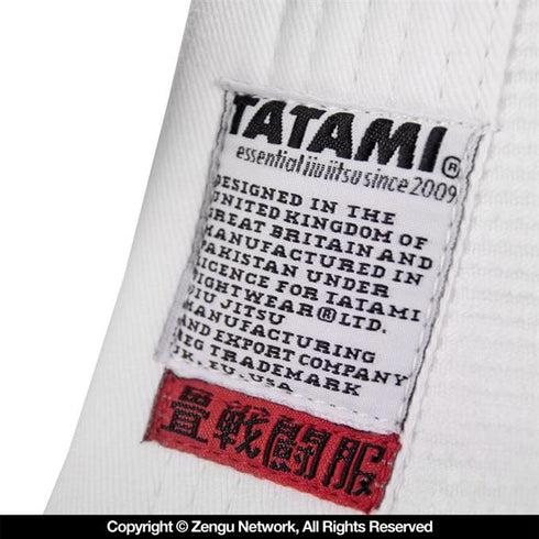 Tatami Hokori Women's Jiu Jitsu Gi - White-7